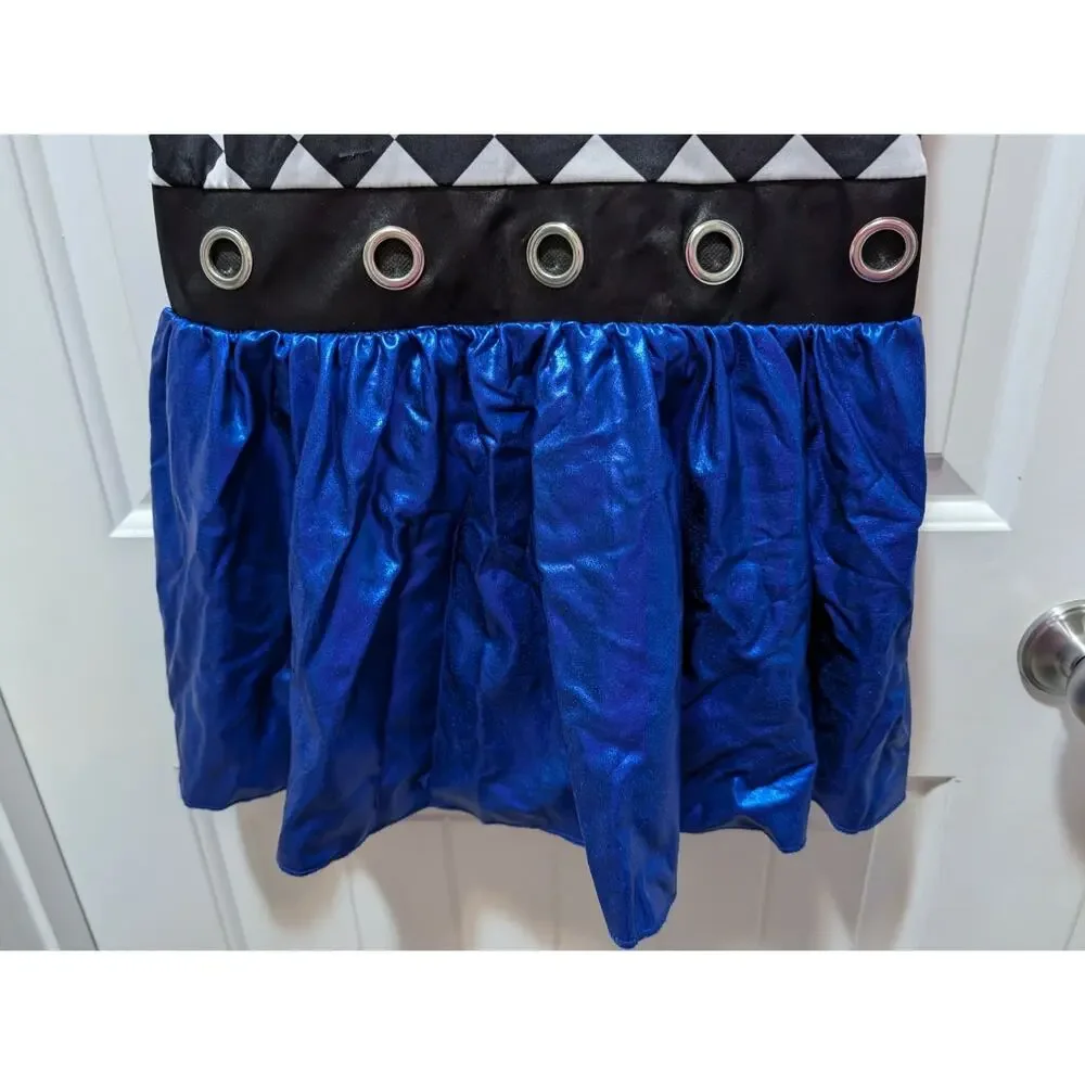 DC Comics Lil Harlequin Girls Dress Up Halloween Costume Cosplay Size XL